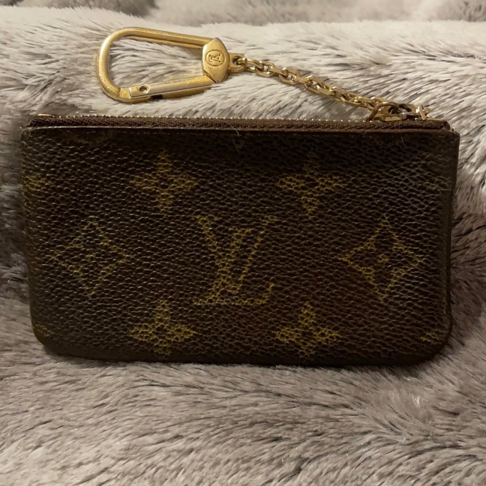 Authentic Louis Vuitton Monogram key pouch